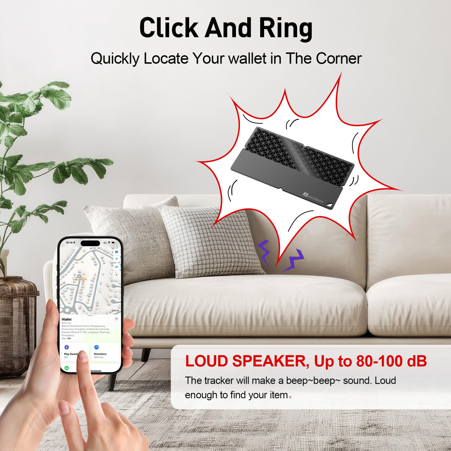 2025 Latest Smart Card Wallet Finder iOS Only – Ultra Thin Card Shaped ...