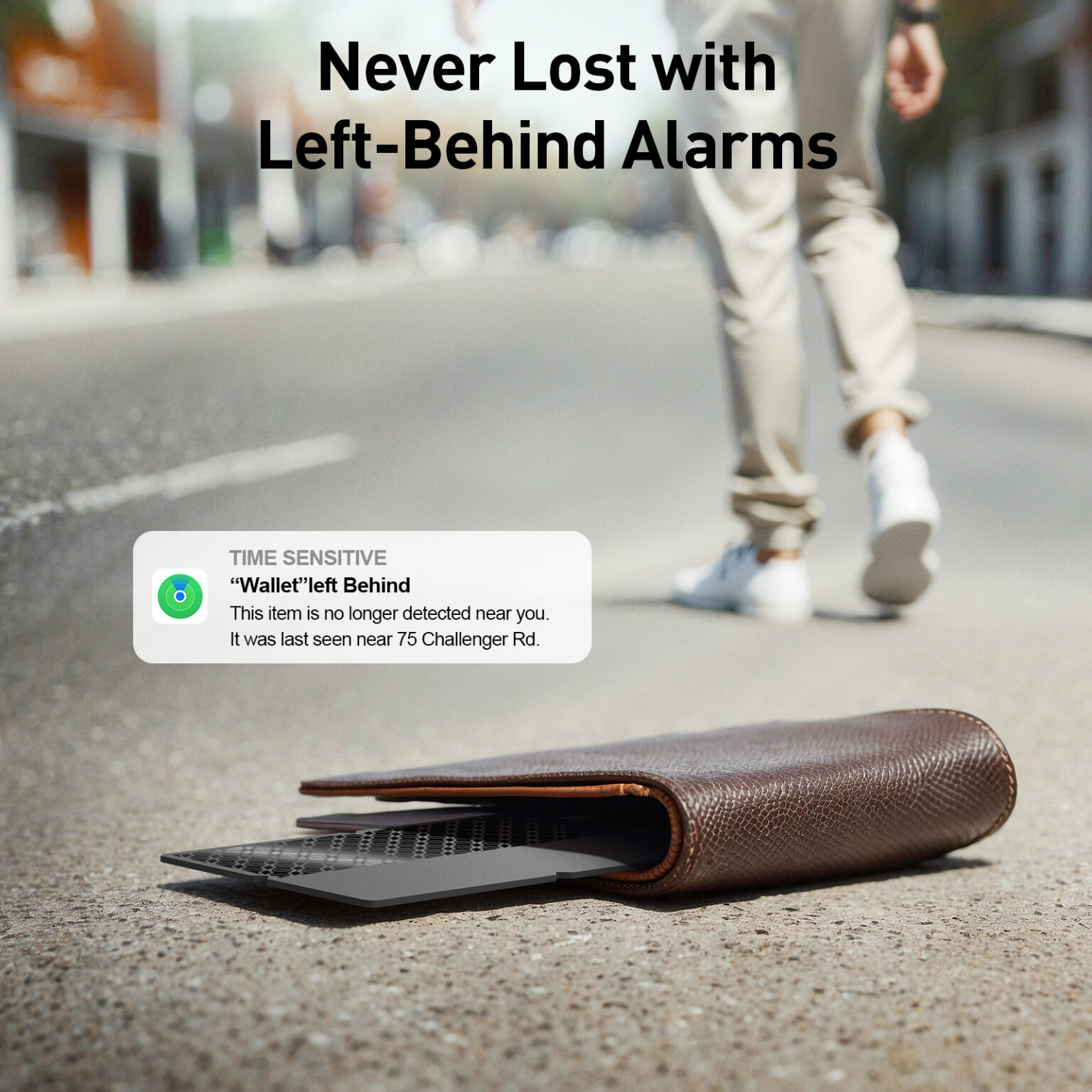 2025 Latest Smart Card Wallet Finder iOS Only – Ultra Thin Card Shaped ...